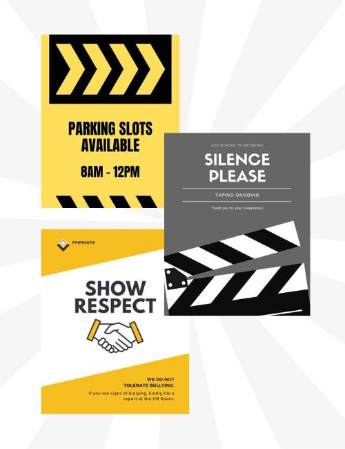 indoor signs printing - piprints